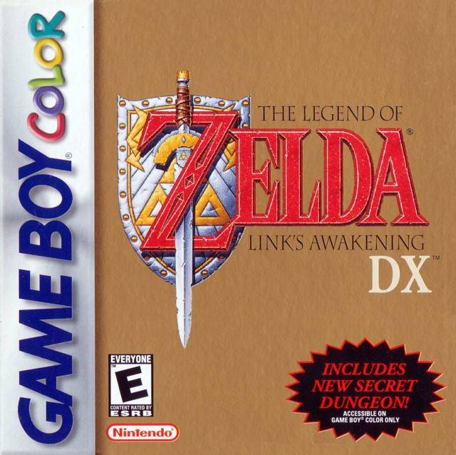 Legend of Zelda Link's Awakening DX Cover