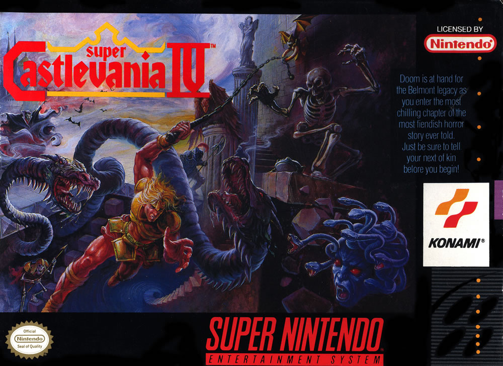 Super Castlevania IV Cover