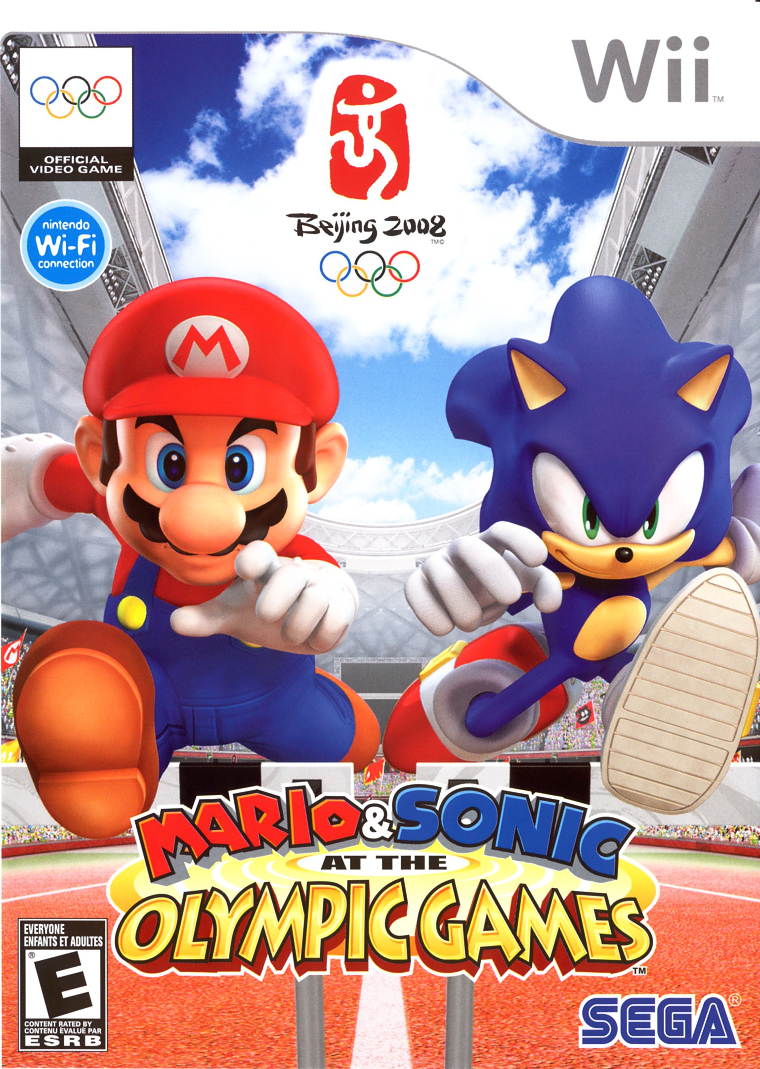 Mario and Sonic at the Olympic Games Cover