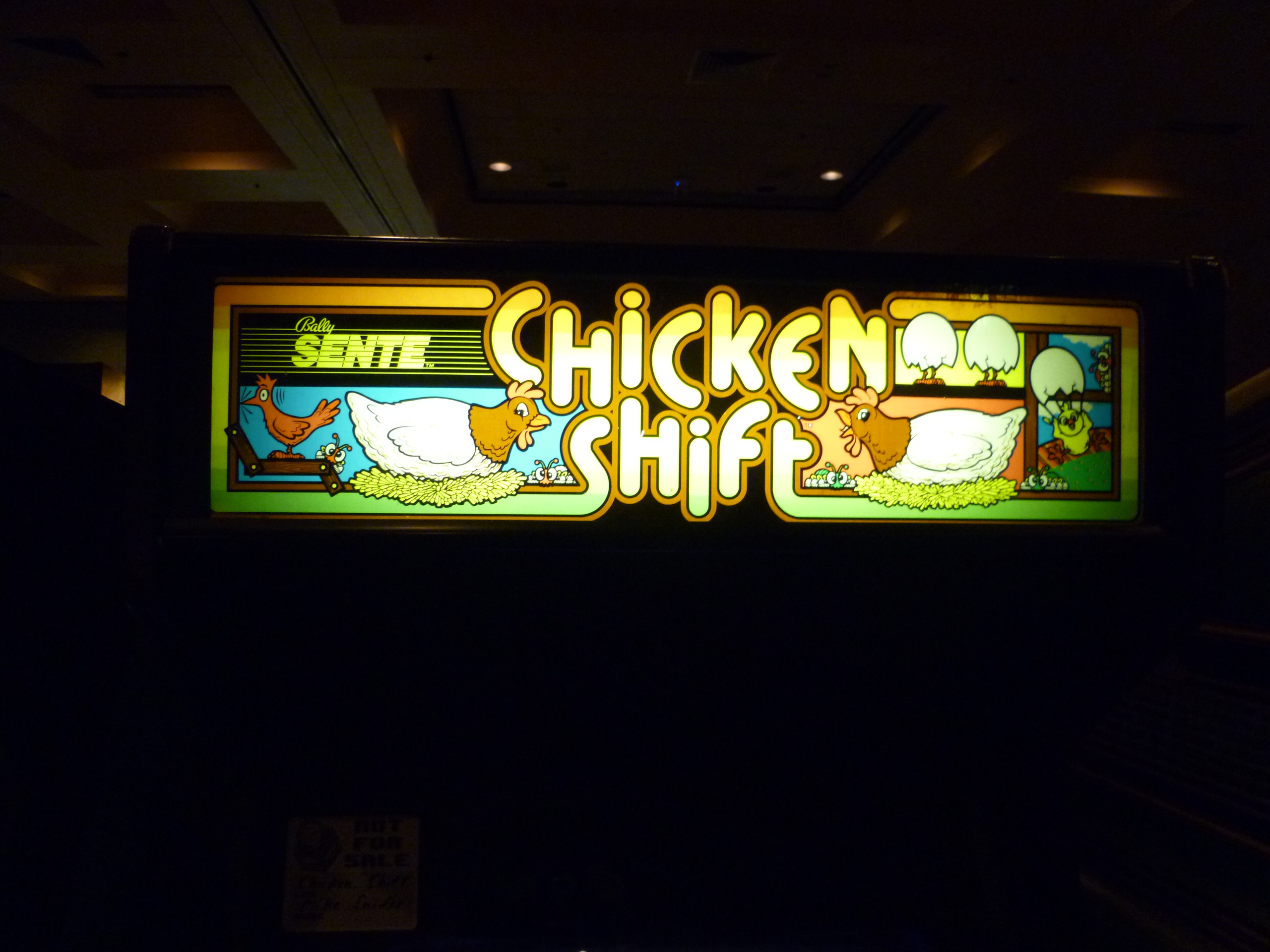 Chicken Shift Marquee