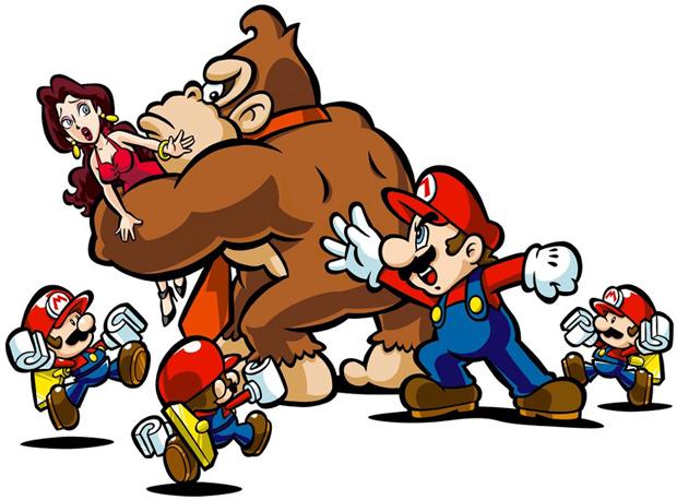 Mario vs Donkey Kong Art