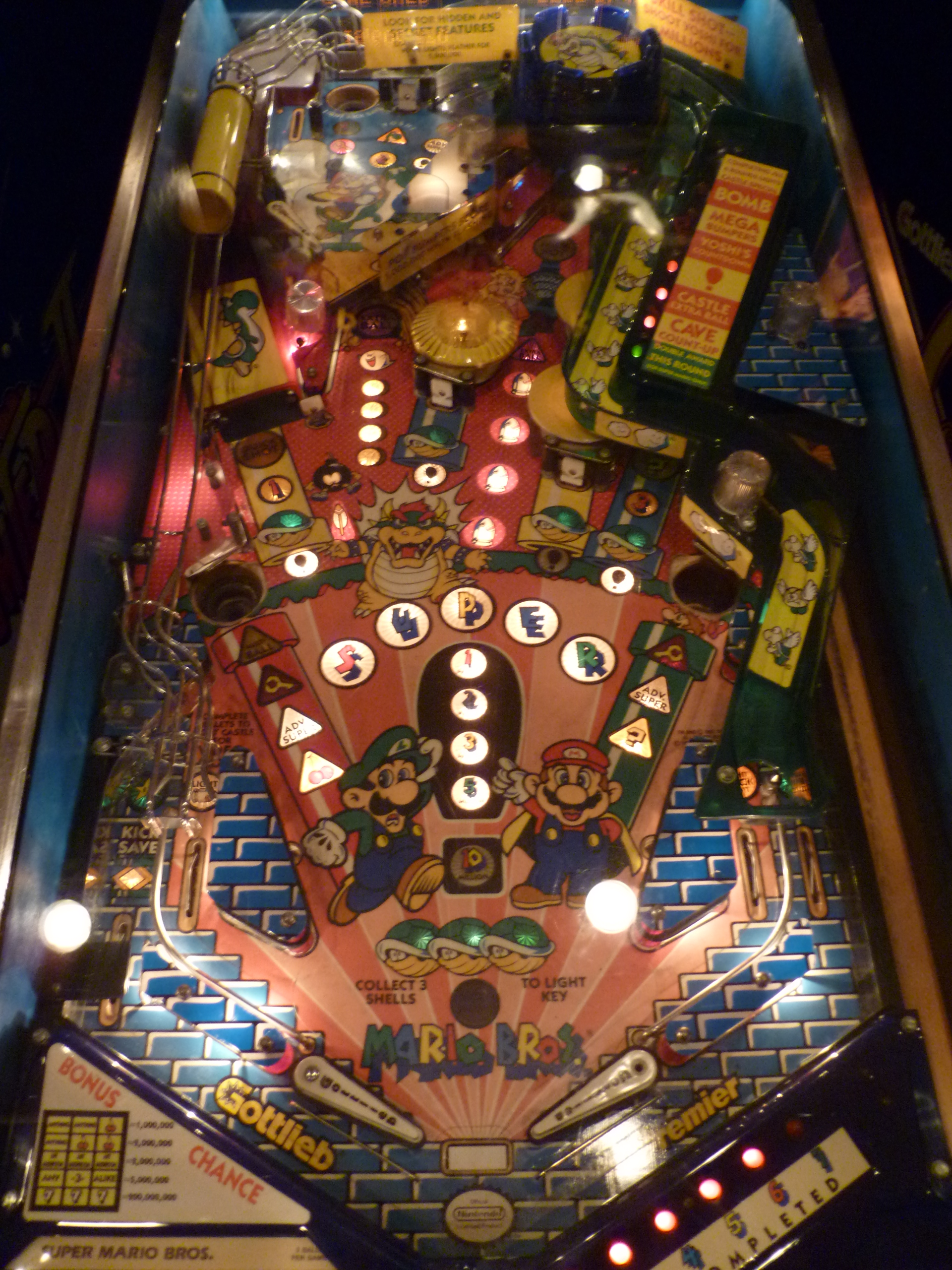 Super Mario Bros Pinball 2