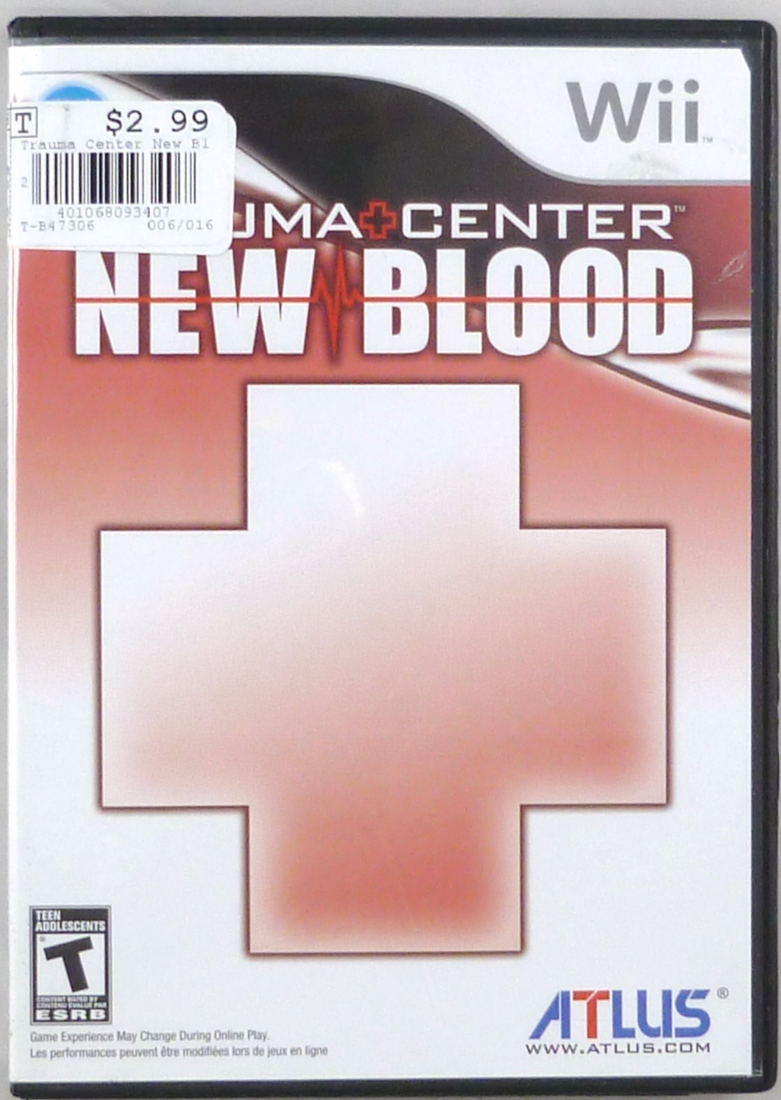 Trauma Center New Blood Cover