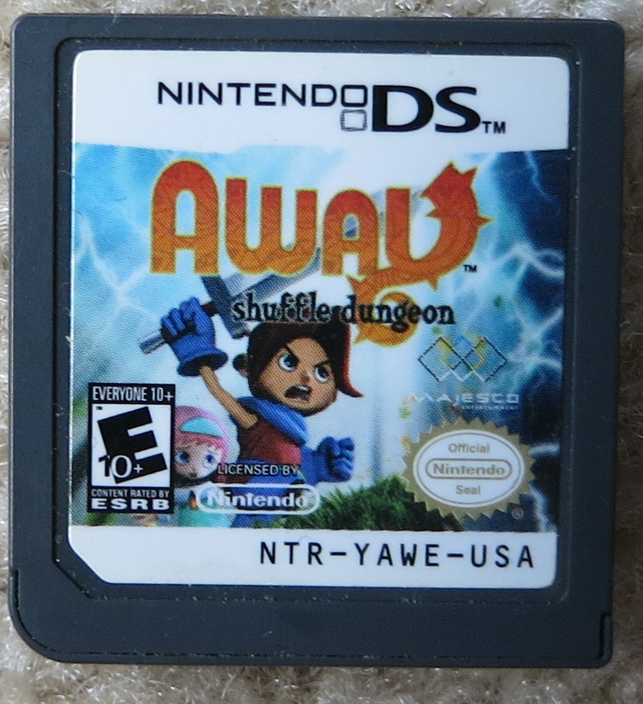 Away Shuffle Dungeon Cartridge