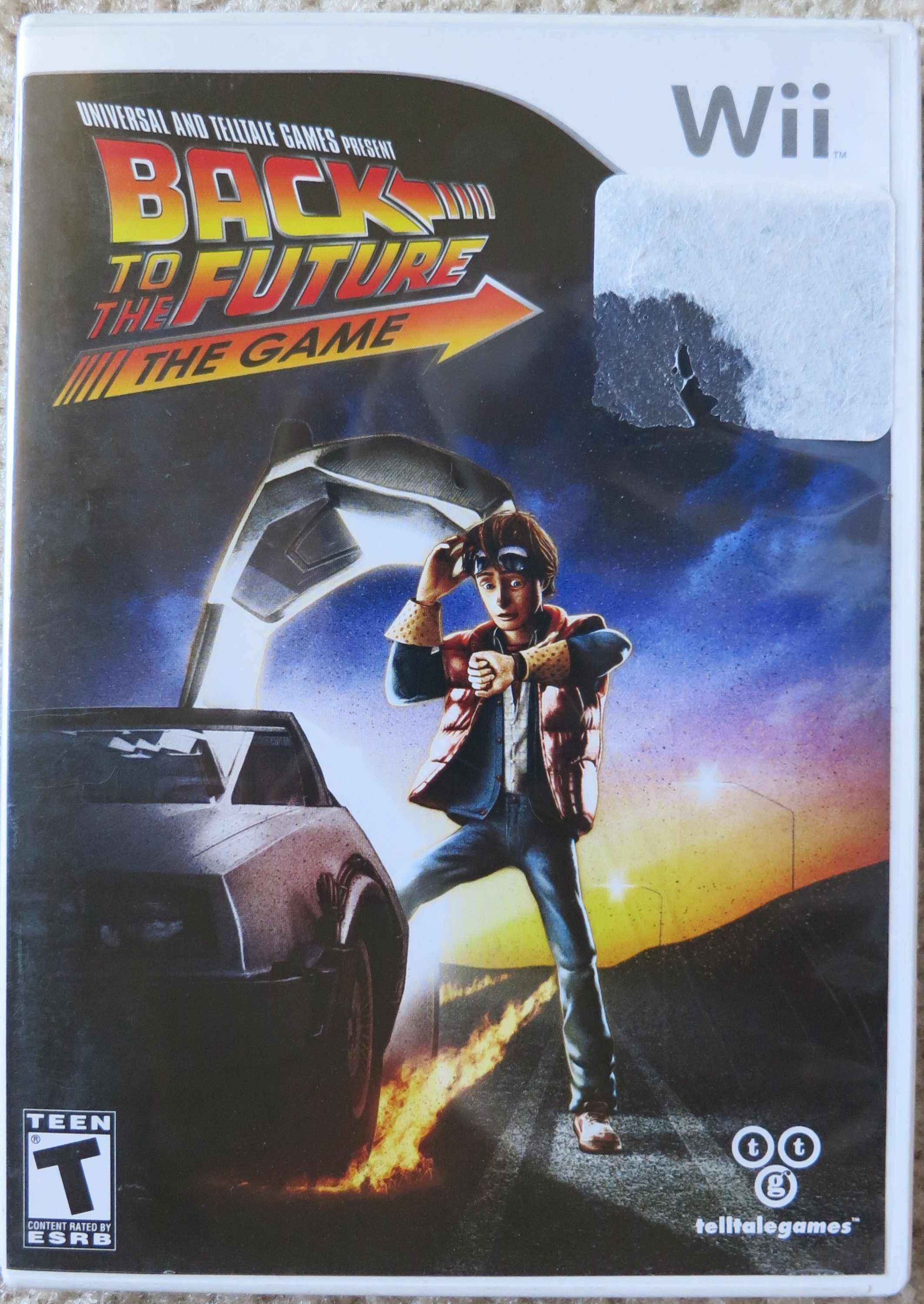 Back to the Future the Game Cover
