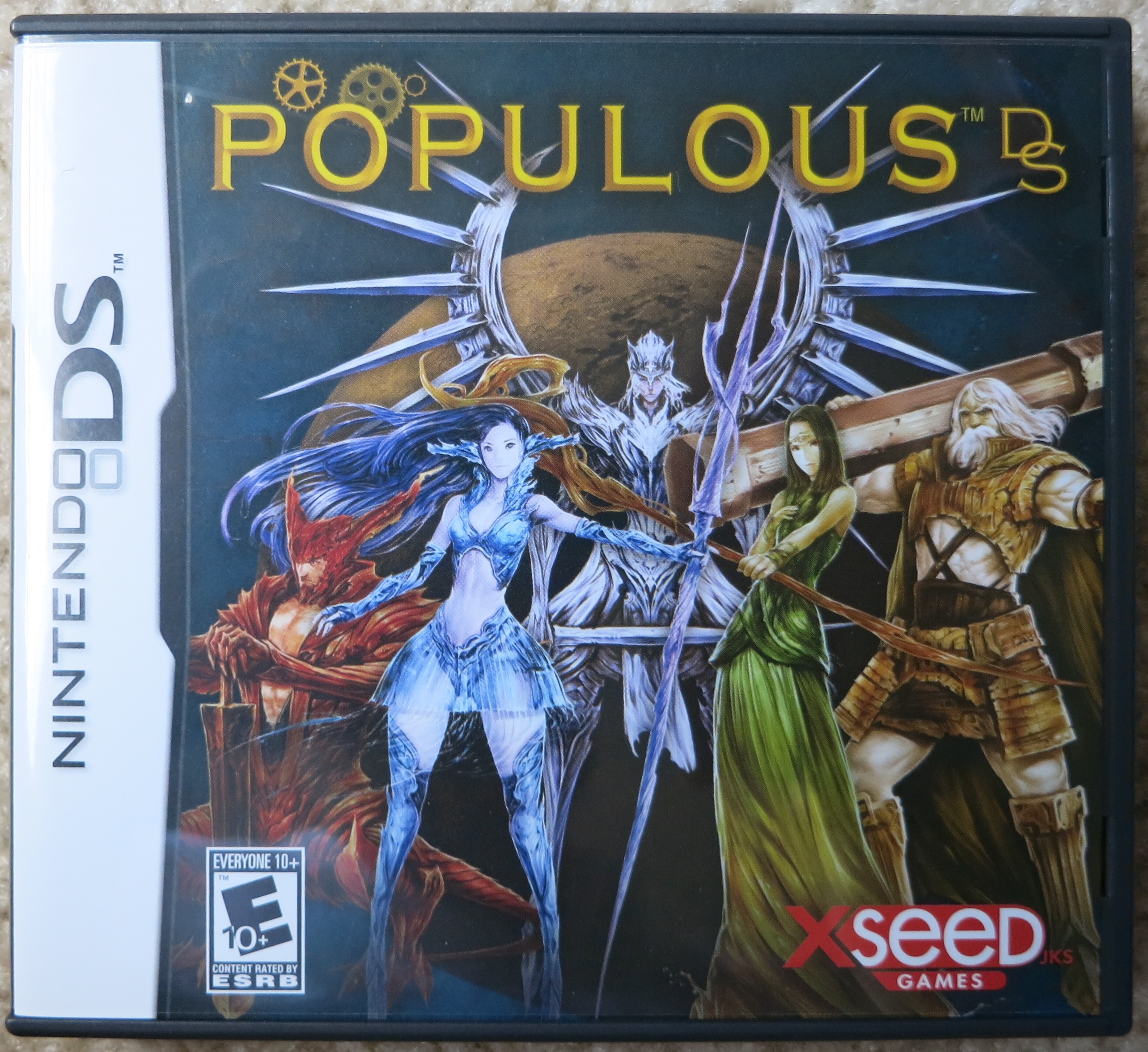 Populous DS Cover