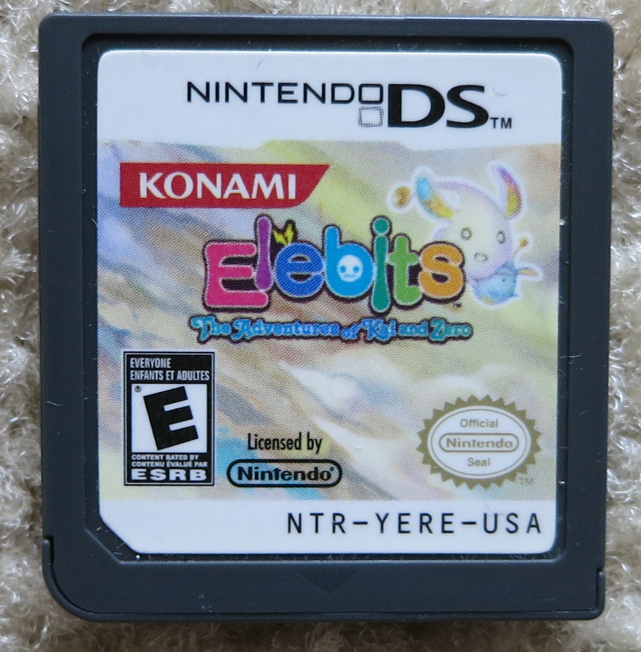 Elebits the Adventures of Kai and Zero Cartridge