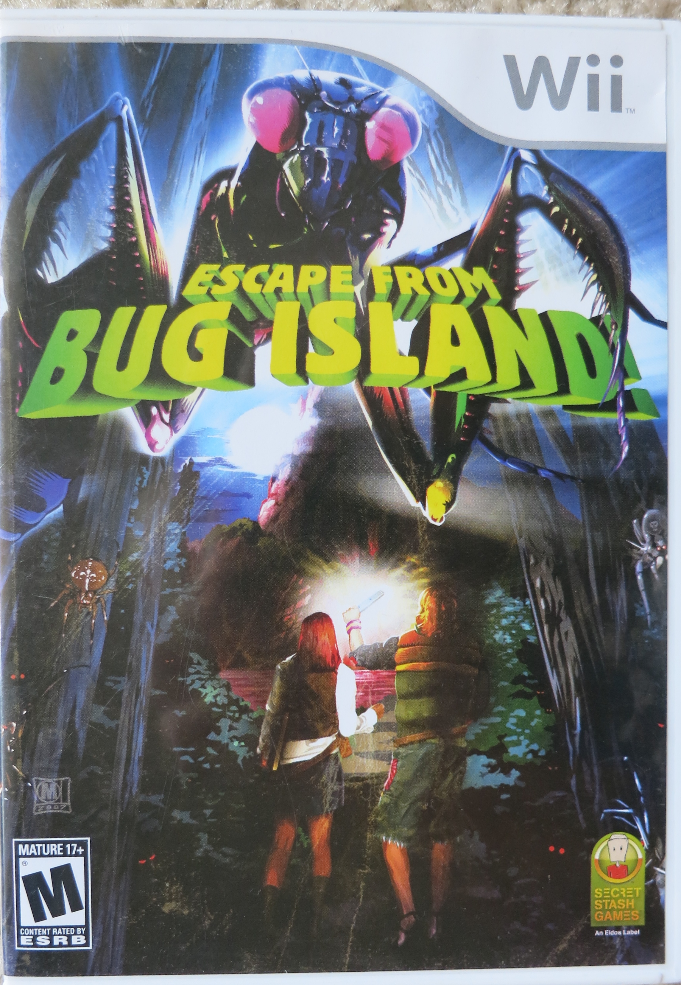 Escape From Bug Island Cover