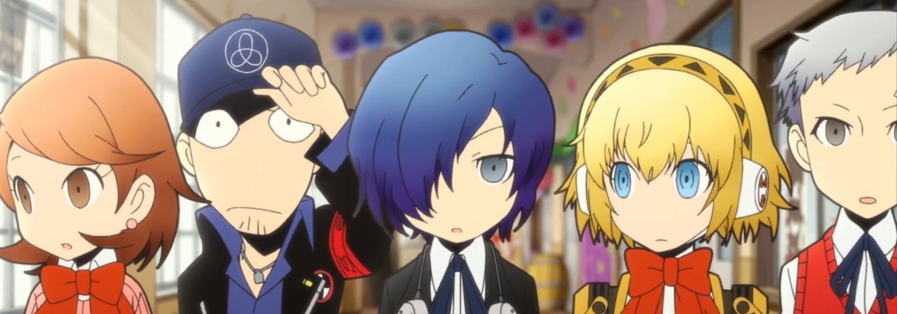 Persona Q Persona 3 Characters Banner
