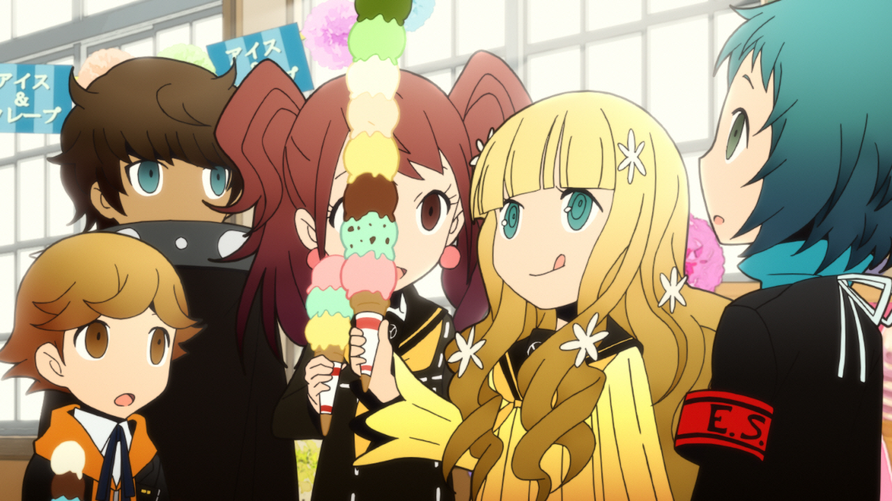 Persona Q Rei Ice Cream