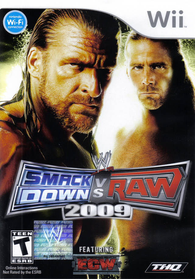 Smackdown vs Raw 2009 Cover