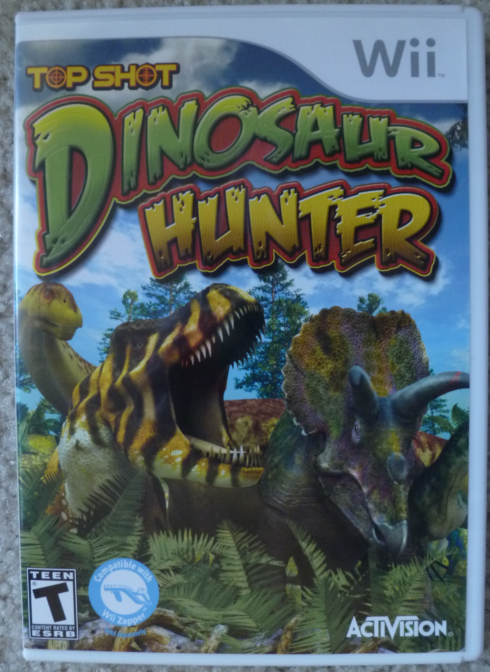 Top Shot Dinosaur Hunter Cover