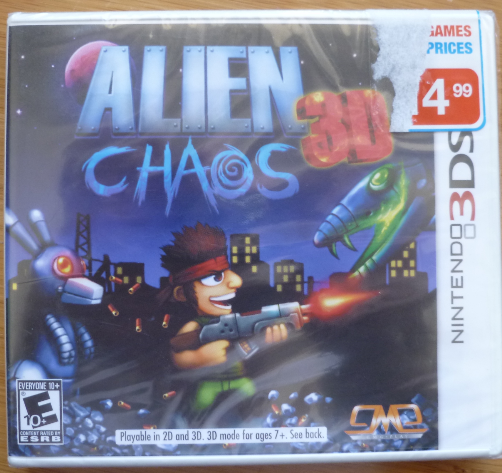 Alien Chaos 3D Cover