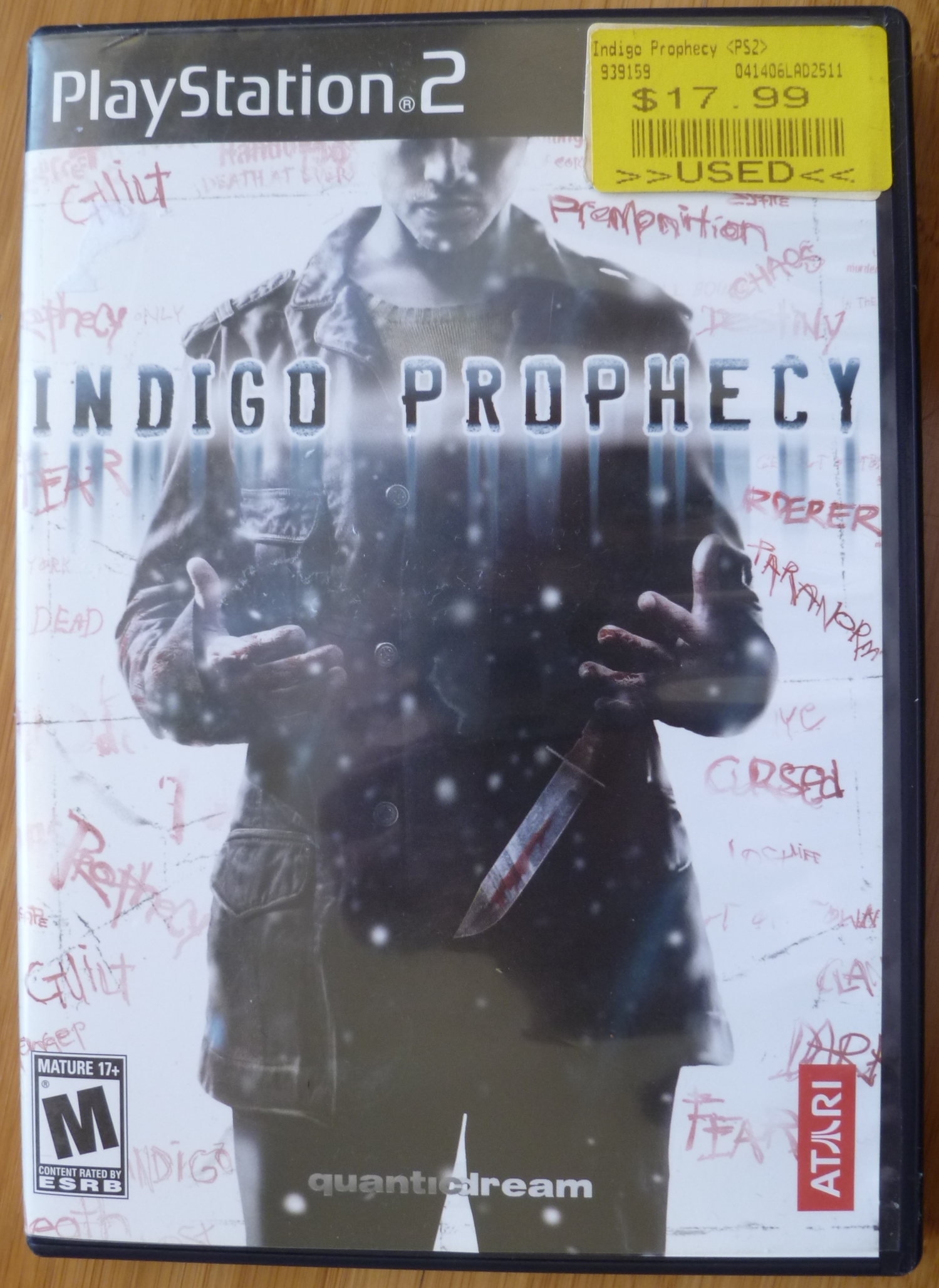 Indigo Prophecy Cover